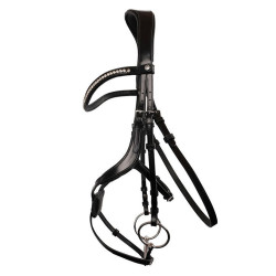 Neusriem in 8 Montar Fair Zwart