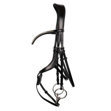 Neusriem in 8 Montar Fair Zwart