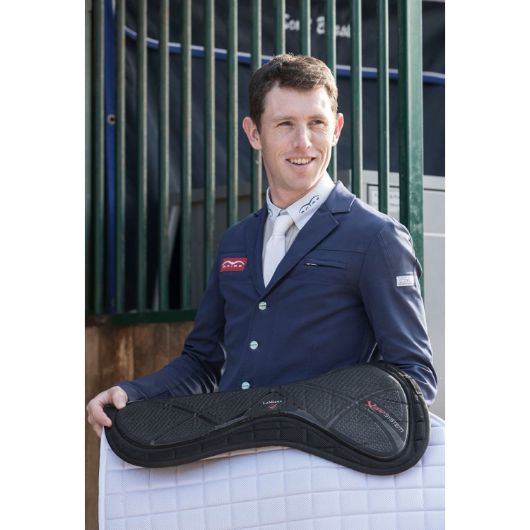 LeMieux X-Grip Twin Sided Half Pad Schokdemper LeMieux X-Grip Twin Sided Half Pad Schokdemper