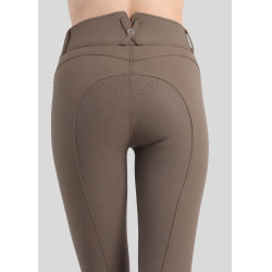 Broek Montar Megan hoge taille dames full grip Vol 2 Modder Bruin