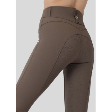 Broek Montar Megan hoge taille dames full grip Vol 2 Modder Bruin