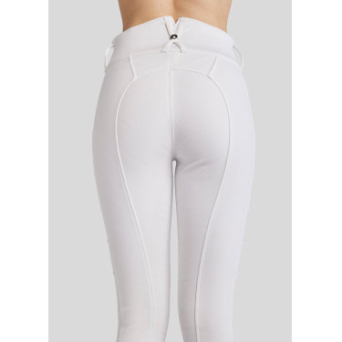Montar MoAmélia Softshell damesbroek met full grip Wit Montar MoAmélia Softshell damesbroek met full grip Wit