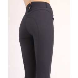 Damesbroek Montar Molly Yati hoge taille full grip Marine / roségoud Marineblauw