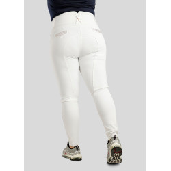 Hoge taille rijbroek Montar Briella crystal Rose gold Curve full grip dames Hoge taille rijbroek Montar Briella crystal Rose gold Curve full grip dames