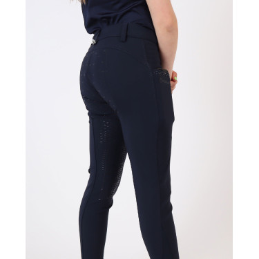 Broek Montar Yati Crystal Junior full grip Marine Marineblauw
