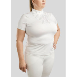 Wedstrijdpolo Montar crystal clear dames