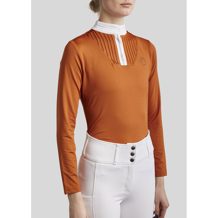 Wedstrijdpolo Montar MoRosie lange mouwen dames Wedstrijdpolo Montar MoRosie lange mouwen dames