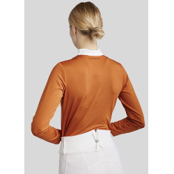 Wedstrijdpolo Montar MoRosie lange mouwen dames Wedstrijdpolo Montar MoRosie lange mouwen dames