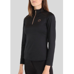 Polo Montar Everly Mon Tech dames lange mouwen roségoud