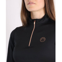 Polo Montar Everly Mon Tech dames lange mouwen roségoud Wit Polo Montar Everly Mon Tech dames lange mouwen roségoud Wit