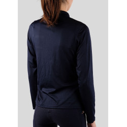 Polo Montar Everly Mon Tech dames lange mouwen roségoud Marine Marineblauw Polo Montar Everly Mon Tech dames lange mouwen roségoud Marine Marineblauw