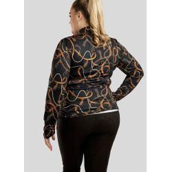 Polo Montar Haily Bridle lange mouwen Curve dames Zwart