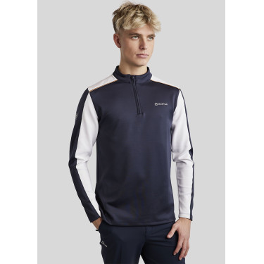 Polo Montar MoPhil lange mouwen heren Donker marineblauw