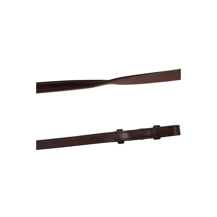 Teugels Montar leer/rubber Franse haak gelooid leer