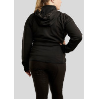 Ritsvest Montar met capuchon Liza dames Curve Zwart Ritsvest Montar met capuchon Liza dames Curve Zwart