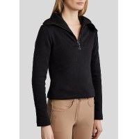 Sweatshirt Montar MoElla kwart rits dames Brons Bruin Sweatshirt Montar MoElla kwart rits dames Brons Bruin