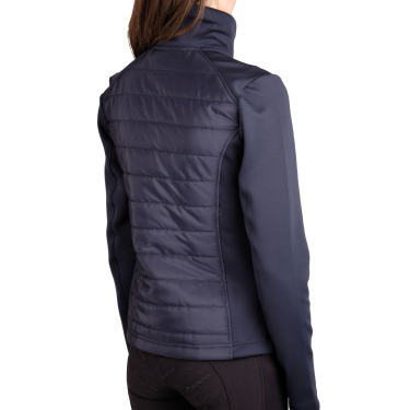 Montar Emma gewatteerd damesjack Marine Marineblauw