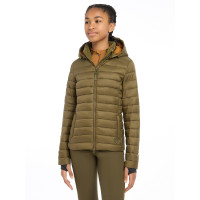 Gewatteerde jas met capuchon LeMieux Milly Young Rider Alpine Bruin Gewatteerde jas met capuchon LeMieux Milly Young Rider Alpine Bruin