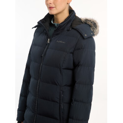 Gewatteerde jas LeMieux Harper Longline Marine Marineblauw Gewatteerde jas LeMieux Harper Longline Marine Marineblauw