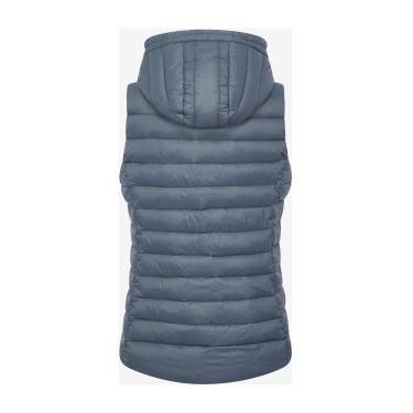 Mouwloze bodywarmer met capuchon LeMieux Milly Young Rider Petrol Blauw