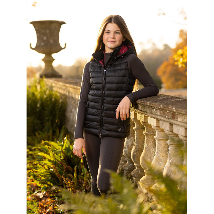 Mouwloze bodywarmer met capuchon LeMieux Milly Young Rider Mouwloze bodywarmer met capuchon LeMieux Milly Young Rider