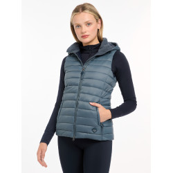 Mouwloze bodywarmer met capuchon LeMieux Tilly dames