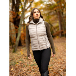 Mouwloze bodywarmer met capuchon LeMieux Tilly dames As Marineblauw Mouwloze bodywarmer met capuchon LeMieux Tilly dames As Marineblauw