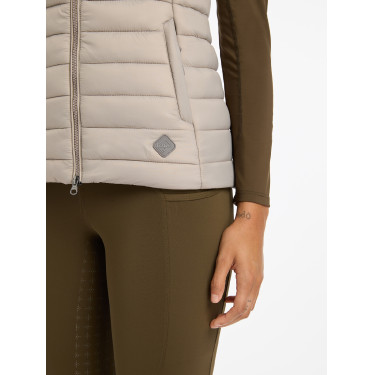 Mouwloze bodywarmer met capuchon LeMieux Tilly dames As Marineblauw Mouwloze bodywarmer met capuchon LeMieux Tilly dames As Marineblauw