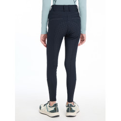 Broek LeMieux siliconen zitvlak Izzy Young Rider Marine Marineblauw