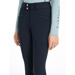 Broek LeMieux siliconen zitvlak Izzy Young Rider Marine Marineblauw