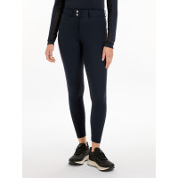 LeMieux kniestuk grip broek Isabelle dames Marine Marineblauw LeMieux kniestuk grip broek Isabelle dames Marine Marineblauw