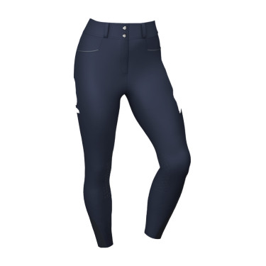 LeMieux kniestuk grip broek Isabelle dames Marine Marineblauw