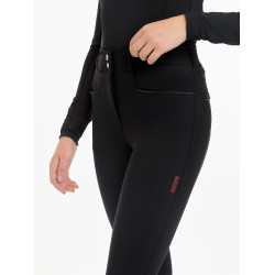 LeMieux kniestuk grip broek Isabelle dames Zwart LeMieux kniestuk grip broek Isabelle dames Zwart
