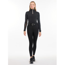 LeMieux kniestuk grip broek Isabelle dames Zwart LeMieux kniestuk grip broek Isabelle dames Zwart