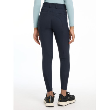 LeMieux broek met kniegreep Izzy Young Rider Marine Marineblauw