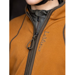 Polaire LeMieux met ritssluiting Felicity Young Rider Gember Bruin Polaire LeMieux met ritssluiting Felicity Young Rider Gember Bruin