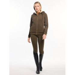 LeMieux Leia gevoerde hoodie Alpine Bruin LeMieux Leia gevoerde hoodie Alpine Bruin