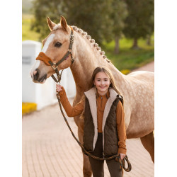 Mouwloos wintervest LeMieux omkeerbaar Eloise Young Rider Alpine Bruin