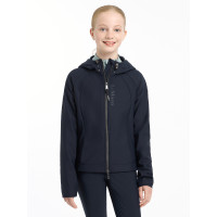 LeMieux Lottie Young Rider softshell jas Marine Marineblauw