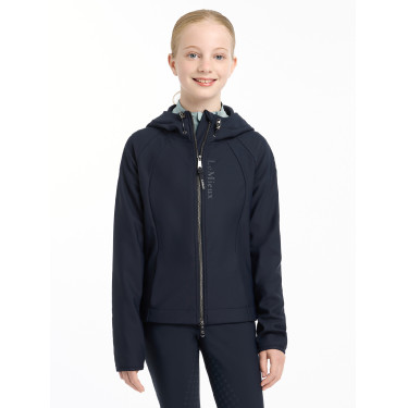 LeMieux Lottie Young Rider softshell jas Marine Marineblauw LeMieux Lottie Young Rider softshell jas Marine Marineblauw