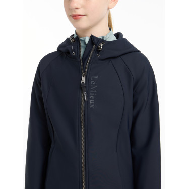 LeMieux Lottie Young Rider softshell jas Marine Marineblauw LeMieux Lottie Young Rider softshell jas Marine Marineblauw