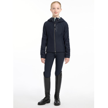 LeMieux Lottie Young Rider softshell jas Marine Marineblauw LeMieux Lottie Young Rider softshell jas Marine Marineblauw
