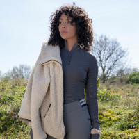 Top Tech HV Polo Valerie Zinkgrijs