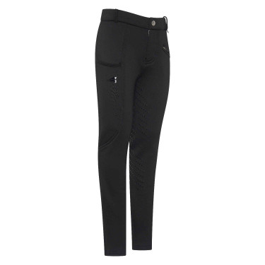 Easy Rider Joy Winter FullGrip Kids rijbroek Zwart