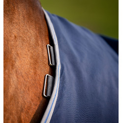 Horseware Rhino Plus Turnout 0g Deken Marine / titaniumgrijs / klassiek blauw Marineblauw