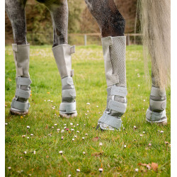 Rambo® Tech-Fit Vliegenbeschermers Horseware Zilver Rambo® Tech-Fit Vliegenbeschermers Horseware Zilver