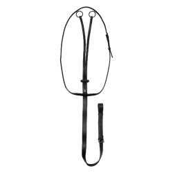 Martingaalhalsband van leer Equestro