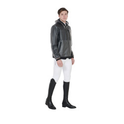 Technische transparante regenjas heren Equestro Grijs