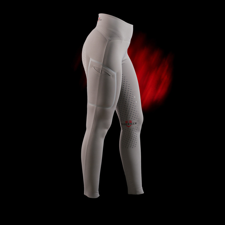 Legging Equestro dames met hoge taille Ridertechnology full grip