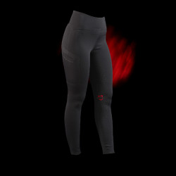 Legging Equestro dames met hoge taille Ridertechnology full grip Zwart Legging Equestro dames met hoge taille Ridertechnology full grip Zwart